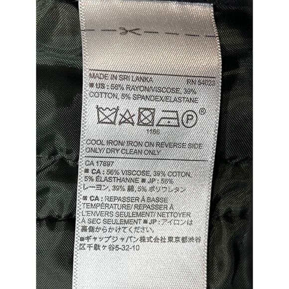 Banana Republic Sloan Curvy Fit Mid Rise Ankle Trousers Pants 12 Green - Picture 8 of 10